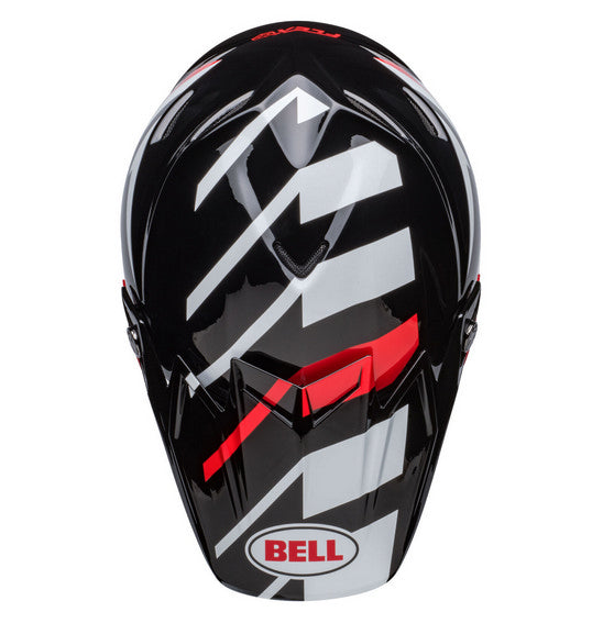 Bell MOTO-9S FLEX Banshee Gloss Black/Red