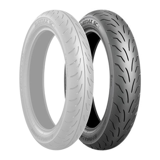 Bridgestone SC1 120/70-12 Rear Scooter Tubeless Tyre