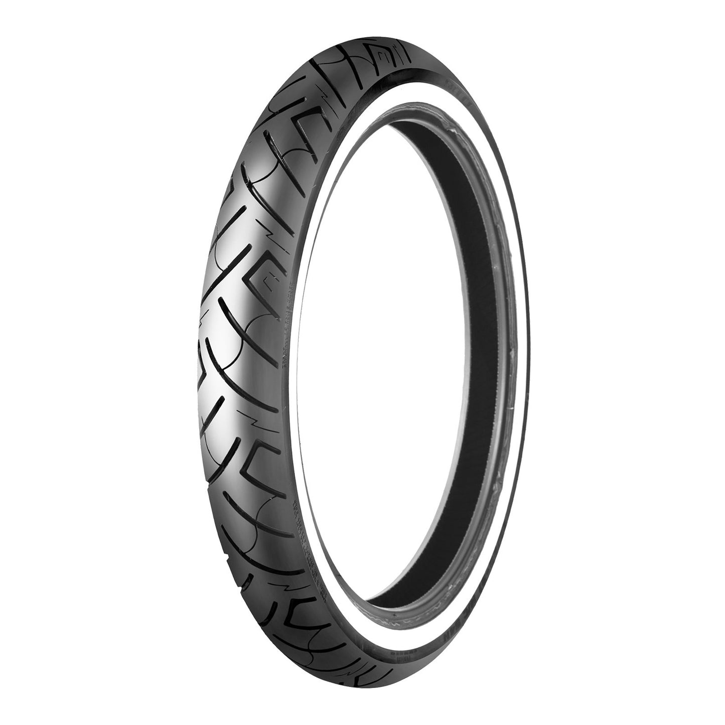 Shinko SR777 120/90-17 Front Tubeless Cruiser Tyre (White Wall) (64H)