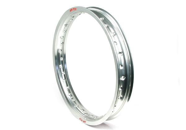 RIM SM PRO PLATINUM BLANK UNDRILLED RIM SM PRO 18 X 2.15 36 BLANK SILVER