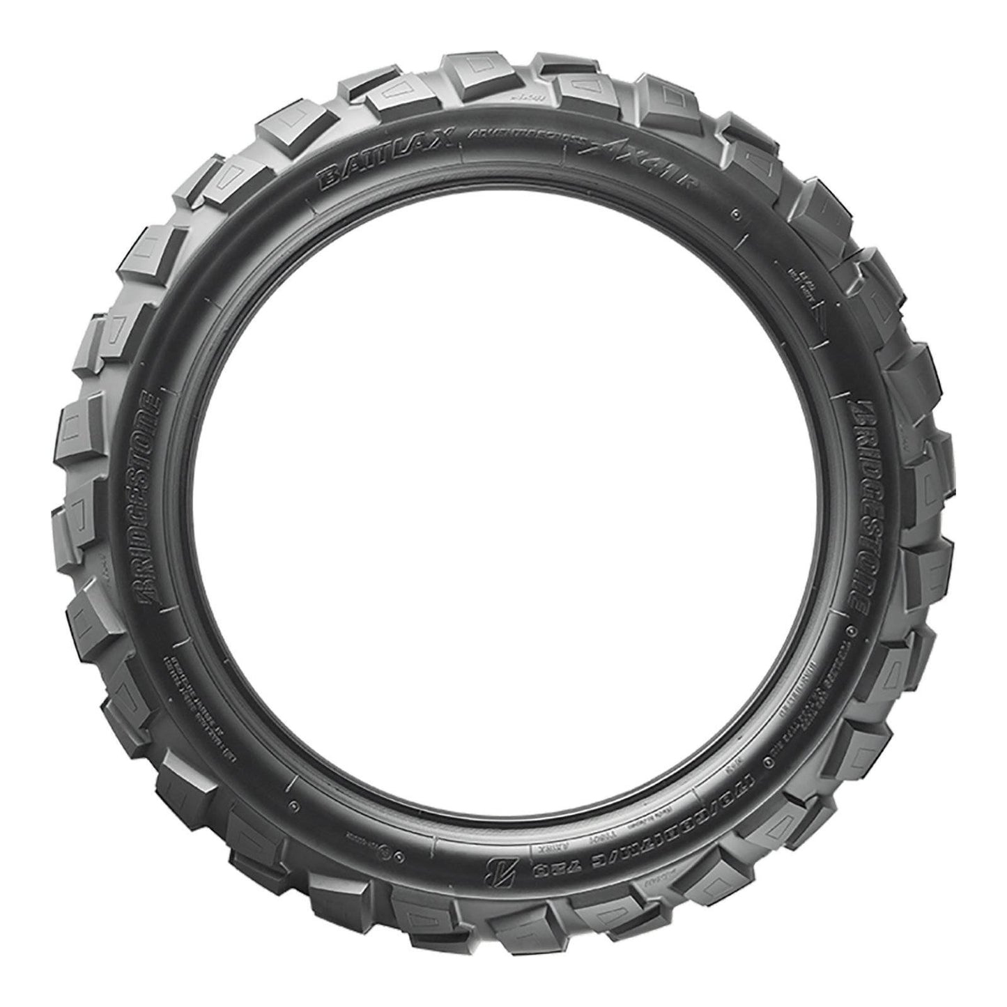 Bridgestone AX41 120/90-18 Rear Tubeless Adventure Tyre (65P)