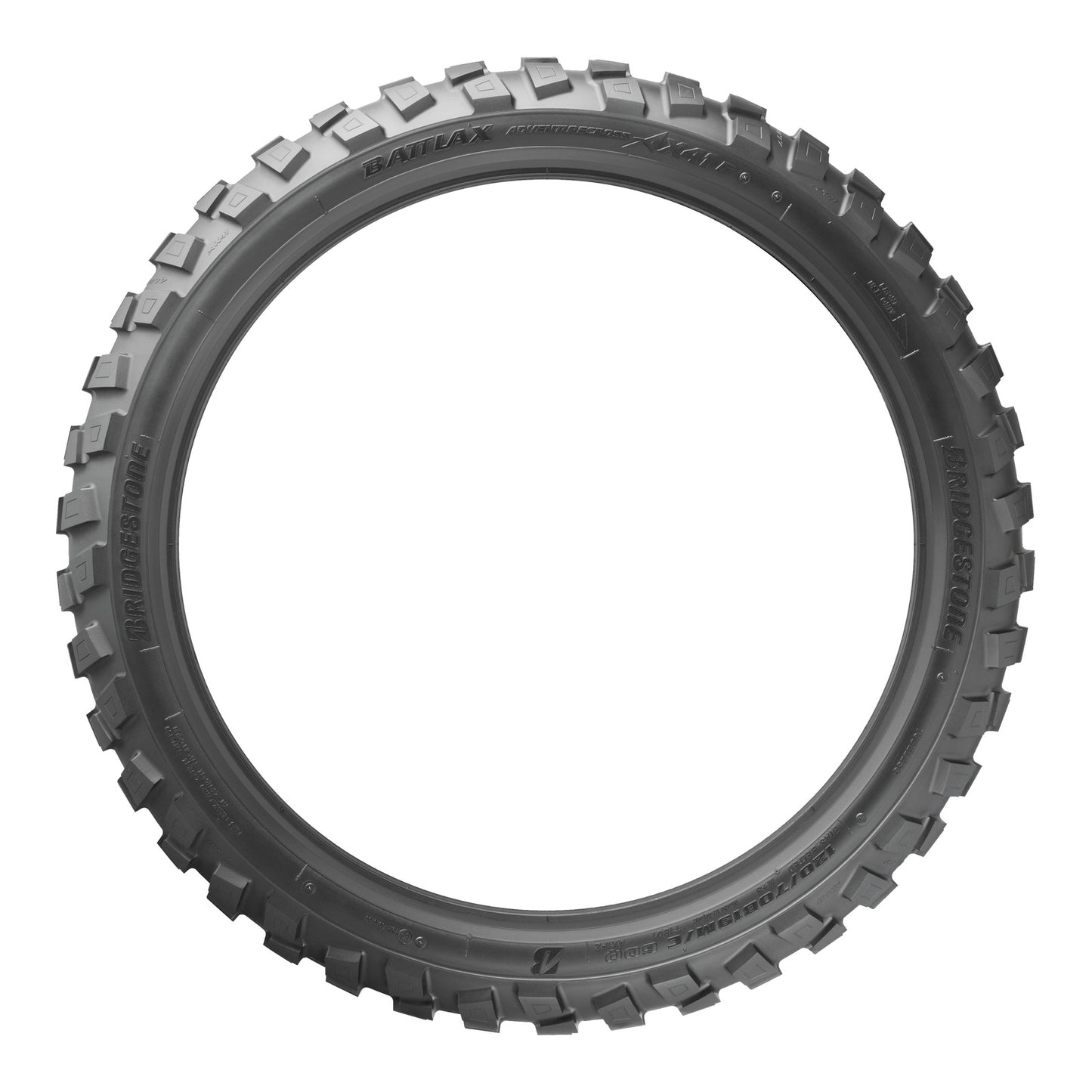 Bridgestone AX41 100/90-19 Front Tubeless Adventure Tyre