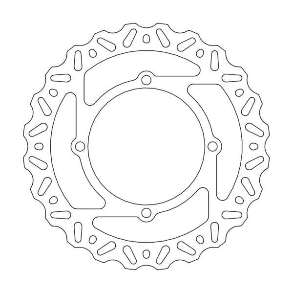 BRAKE DISC FRONT MOTO MASTER NITRO 250MM SUZUKI RMX450 10-19 RMZ250 07-18 RMZ450 05-17