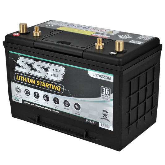 LITHIUM BATTERY 12V 100AH 1650CCA AUTOMOTIVE STARTING BATTERY