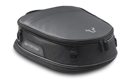 SW MOTECH TAIL BAG ION SMALL 7-15L BLACK 600D POLYESTER SOFT VINYL