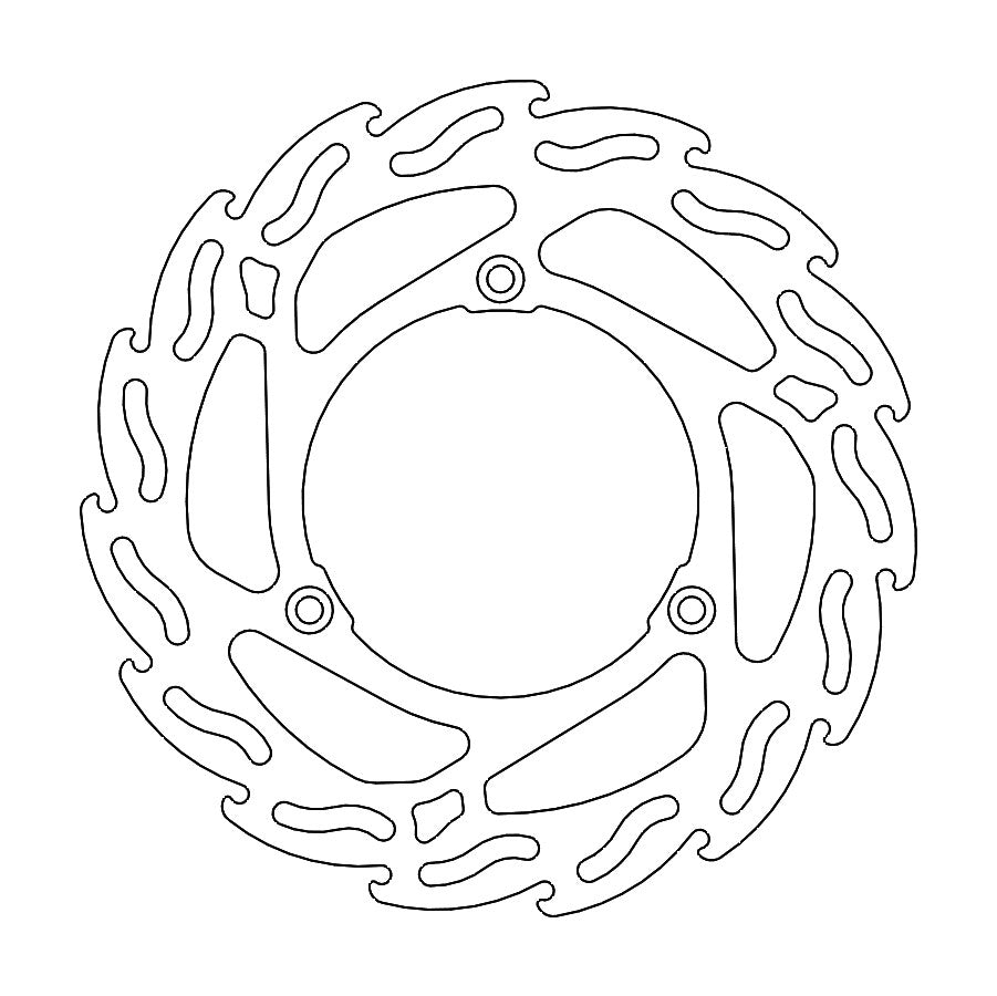 BRAKE DISC FRONT MOTO MASTER FLAME GASGAS HUSQVARNA KTM 198MM