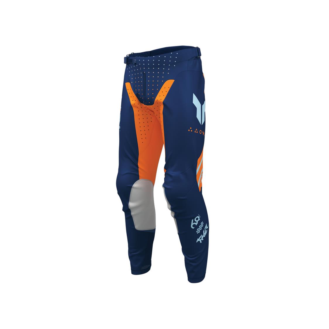 THOR MX PANT LAUNCHMODE FUTURA NAVY/ORG