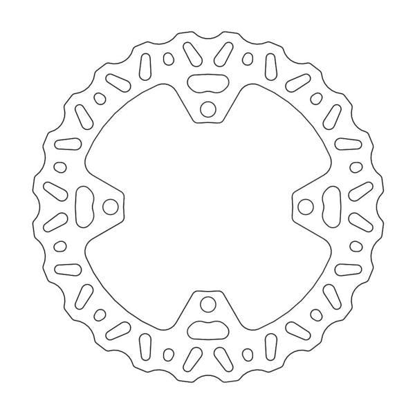 BRAKE DISC REAR MOTO MASTER NITRO 240MM KAWASAKI KTM SUZUKI