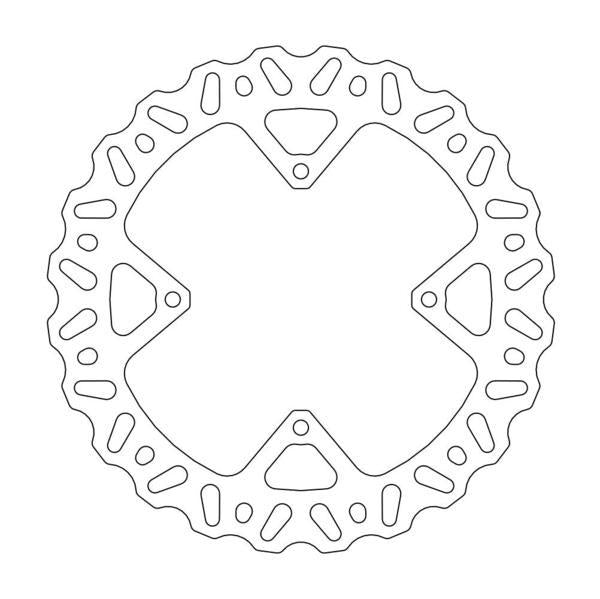 BRAKE DISC FRONT MOTO MASTER NITRO 218MM HUSQVARNA TC85 14-15 KTM 85SX 04-15 105SX 04-11