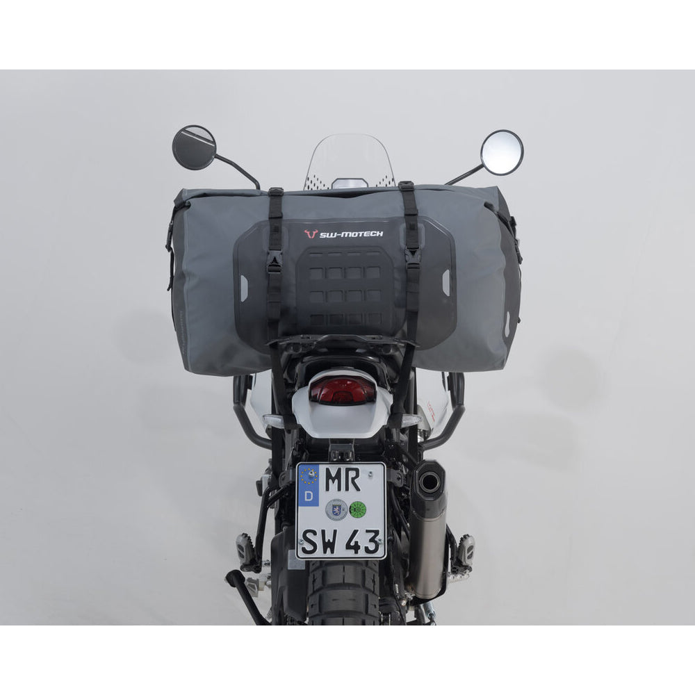 TAIL BAG SW MOTECH DRYBAG 60 LITRE WEATHERPROOF GREY BLACK