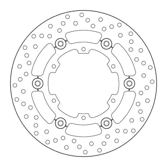 Brembo Prime Serie Oro Rear Brake Disc 78B40833