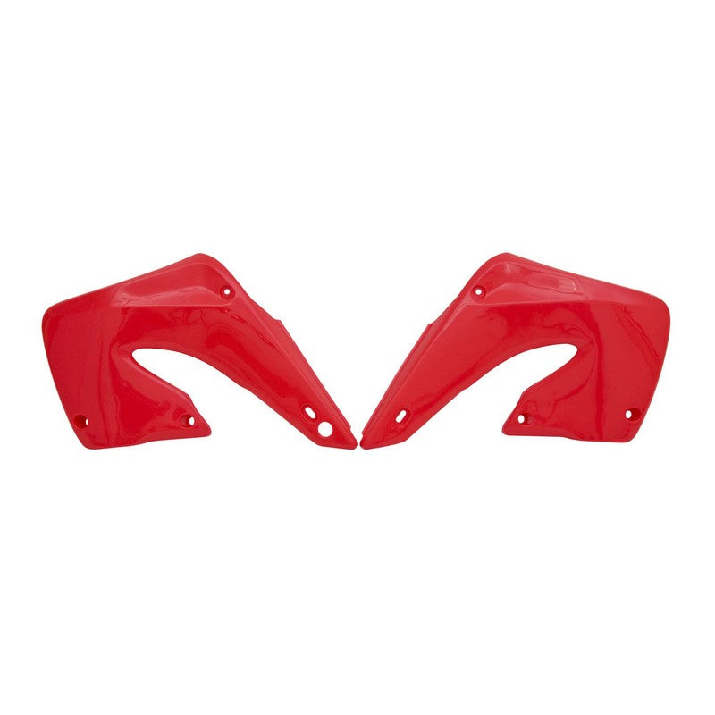 RADIATOR SHROUDS RTECH HONDA CR125R CR250R 00-01 RED