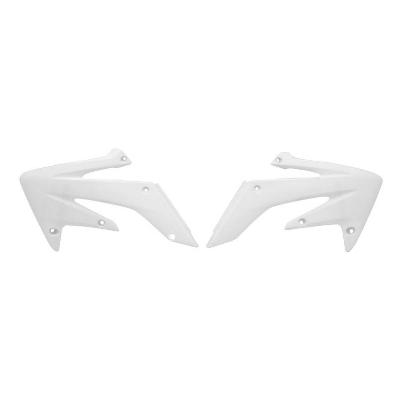RADIATOR SHROUDS RTECH HONDA CRF250R 04-09 CRF250X 04-19 WHITE