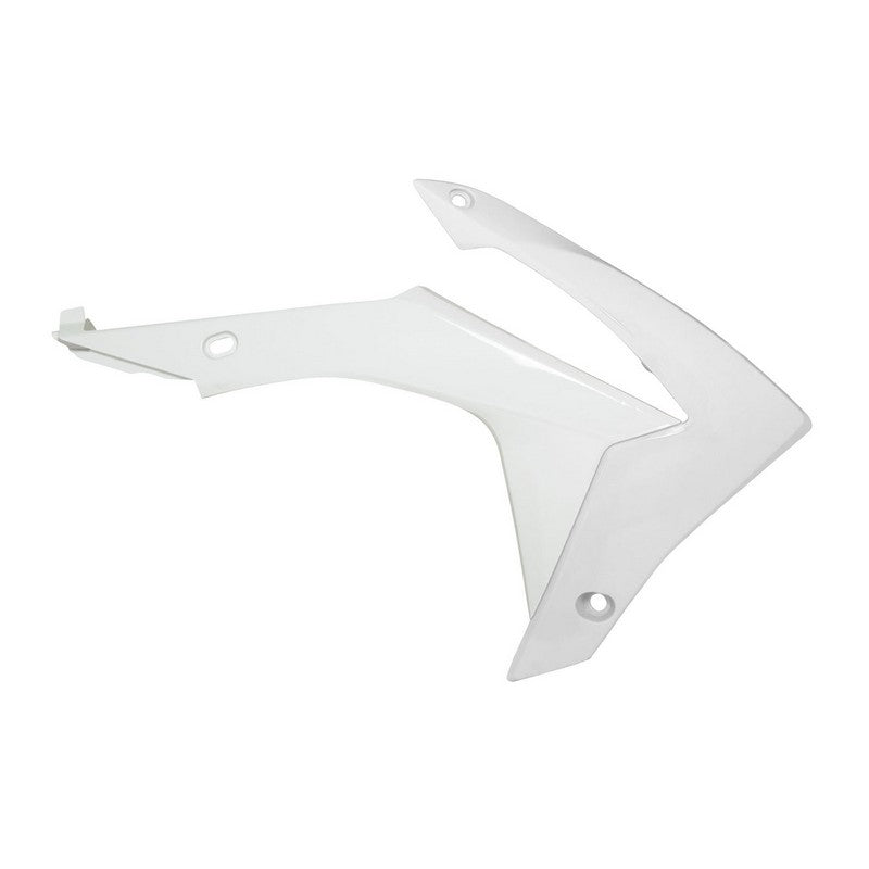 RADIATOR SHROUDS RTECH HONDA CRF250R 14-17 CRF450R 13-16 WHITE