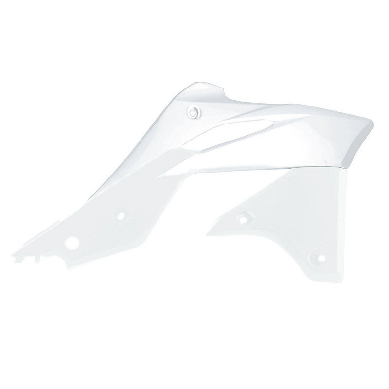 RADIATOR SHROUDS RTECH KX250F 13-16 WHITE