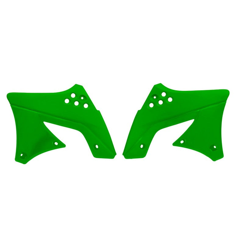 RADIATOR SHROUDS RTECH KX250F 09-12 GREEN