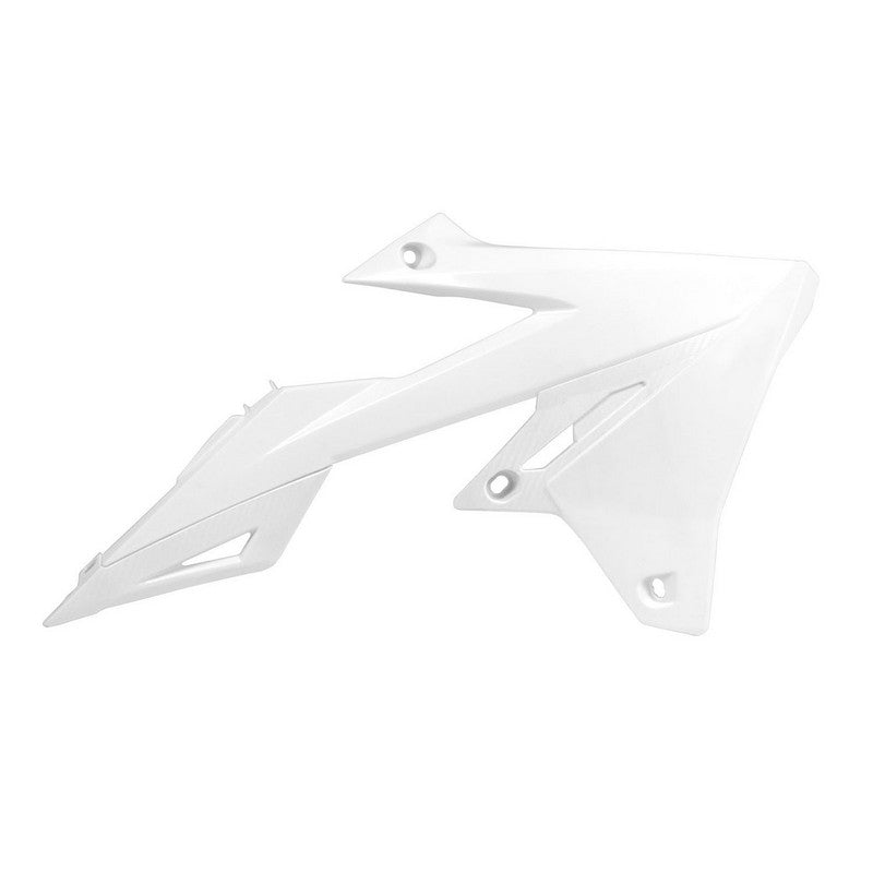 RADIATOR SHROUDS SUZUKI RMZ250 19-20 RMZ450 18-20 WHITE