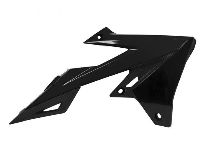 RADIATOR SHROUDS SUZUKI RMZ250 19-20 RMZ450 18-20 BLACK