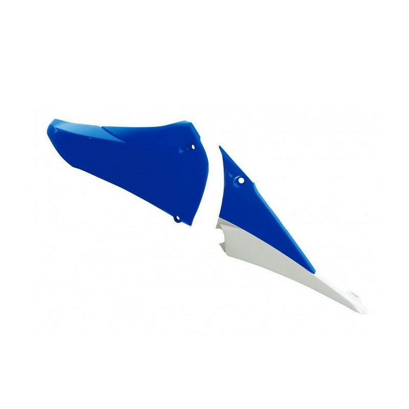 RADIATOR SHROUDS RTECH YZ450F 10-13 BLUE WHITE