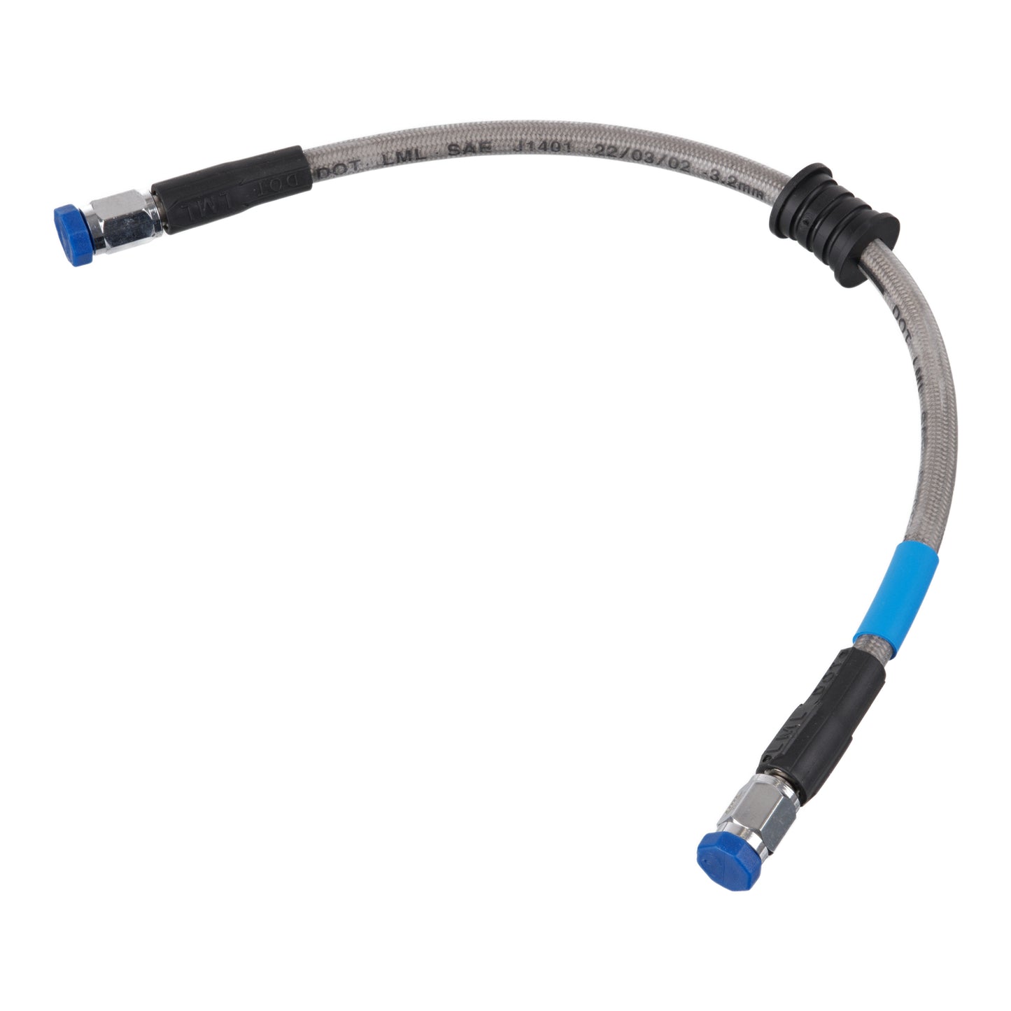 Whites Premade Brake Line - 1000mm (Chrome)