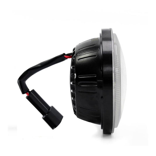 Denali M4 LED Passing Lamp Modules (PR) 4.5 Round - Black Chrome