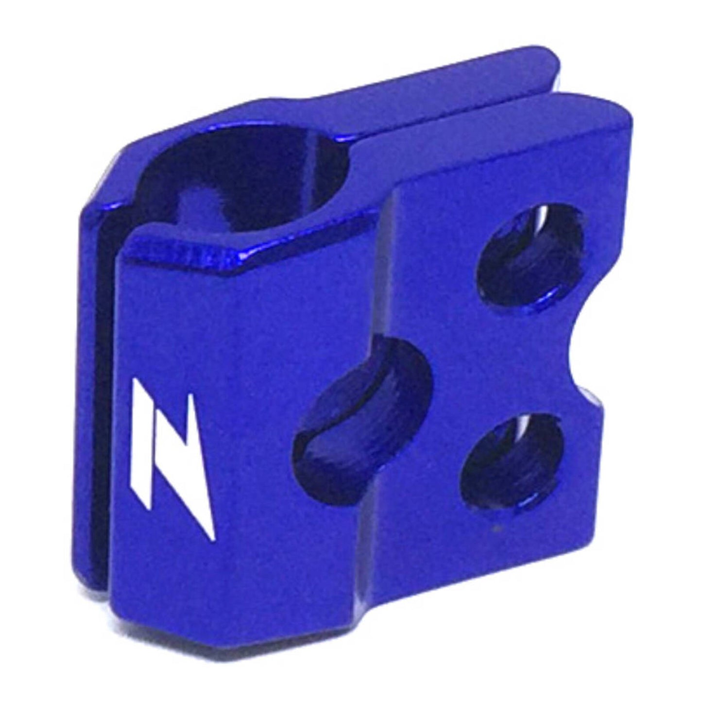 Zeta F-Brake Line Clamp Kawasaki KXF/KLX, Suzuki RM/RMZ - Blue