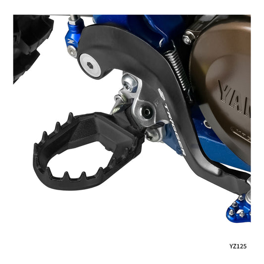 Zeta Max Foot Pegs 2-Stroke Yamaha YZ - Black