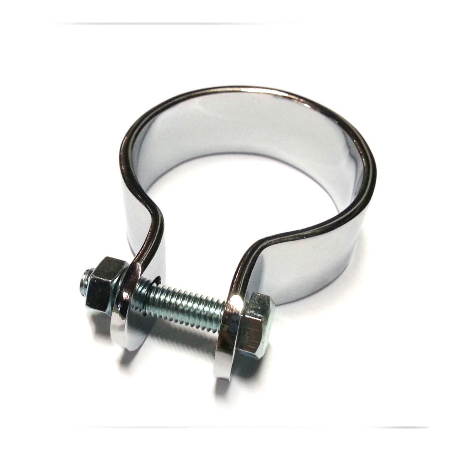 Whites Exhaust Clamp 2 Chrome 51mm