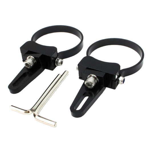 Whites LED Light Bar Tube Mount Brackets 3 Pair (76.2mm)