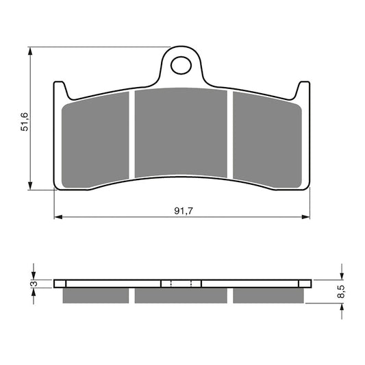 GOLDfren Brake Pads - K5 Off-Road Racing