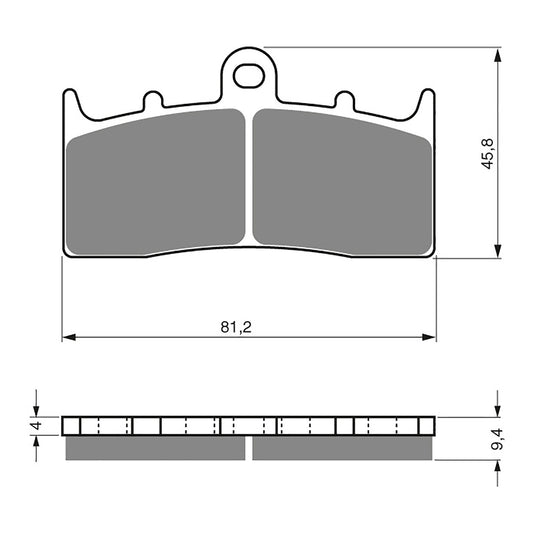 GOLDfren Brake Pads - S3 Sintered Sports