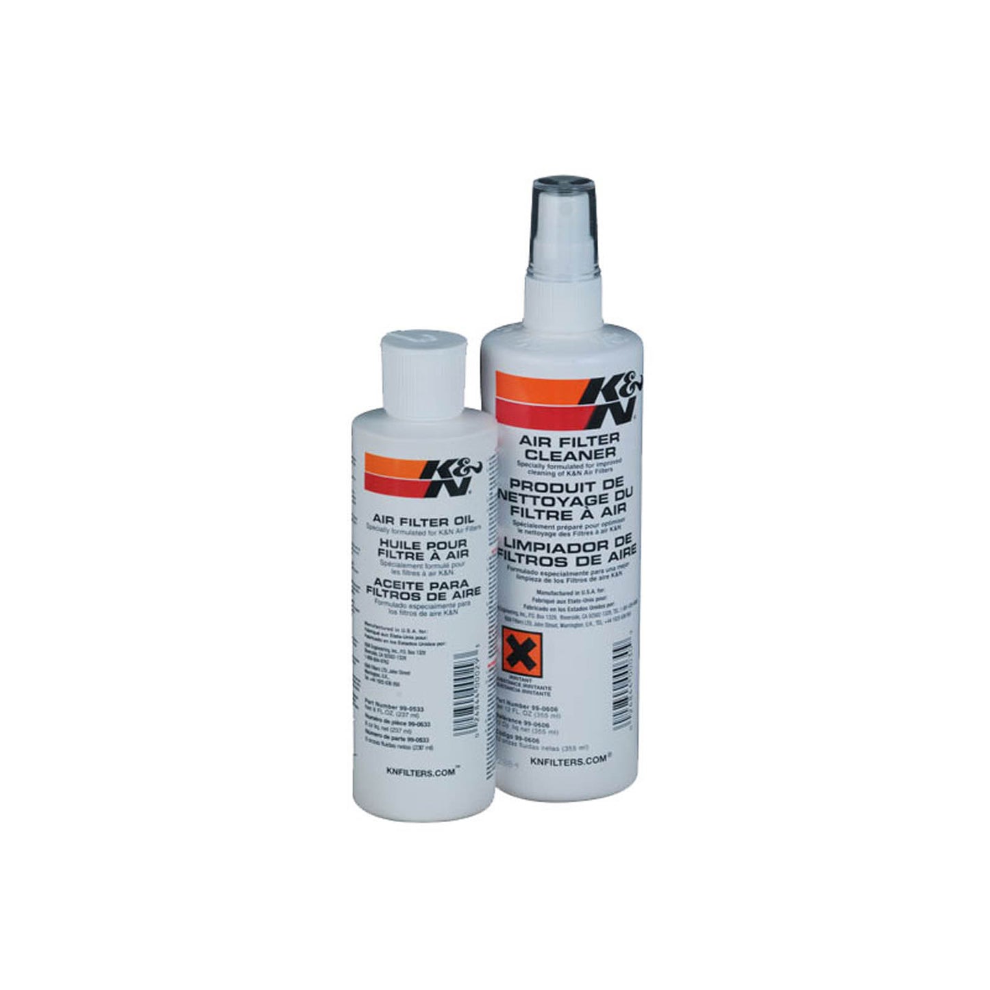 K&N Recharger Kit Squeeze Bottle