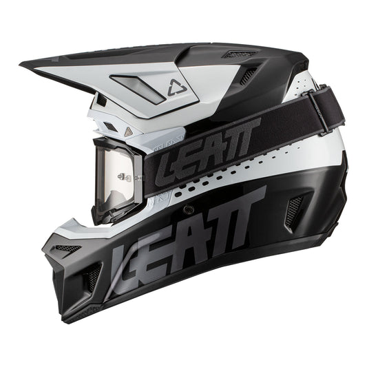 Leatt 2022 8.5 Helmet & Goggle Kit - Black / White
