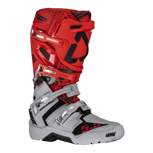 Leatt 5.5 FlexLock Enduro - Red / Grey