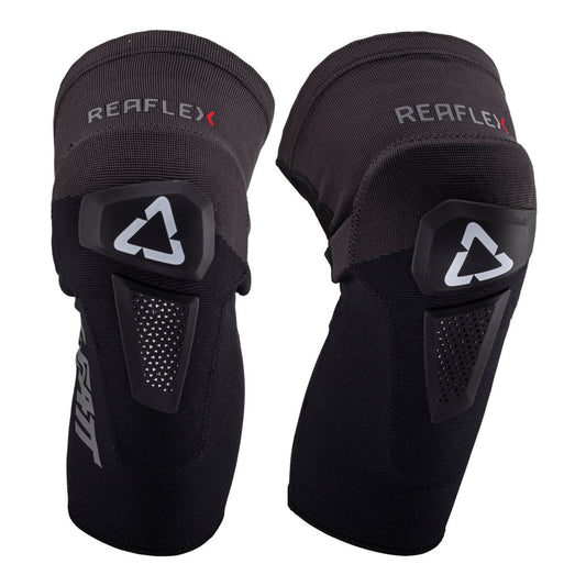 Leatt Junior ReaFlex Hybrid Knee Guard - Black