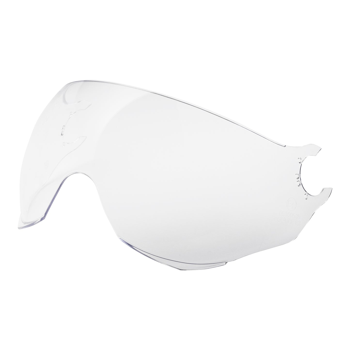 LS2 OF562 Airflow Visor - Clear, Jet Style