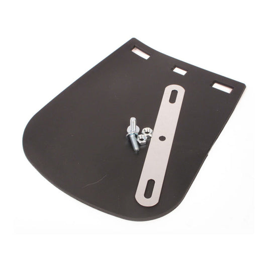 Whites Mud Flap - Black PVC (Large)