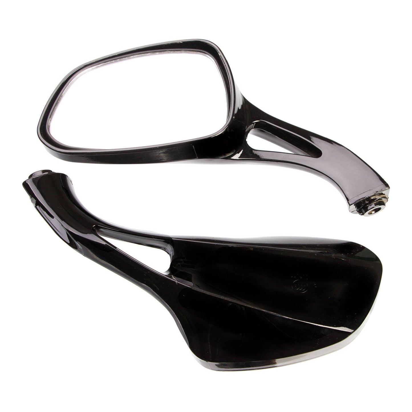 Whites Mirror - Suzuki AN125 Black (Pair)