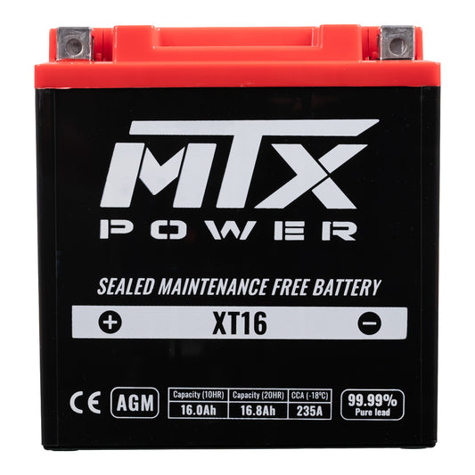 MTX POWER XT16 12V AGM BATTERY *4