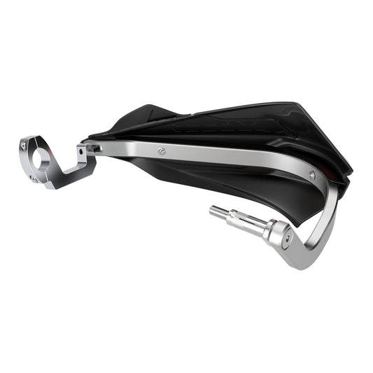 Polisport Trail Blazer Handguard with Metal Bar - Black / Black