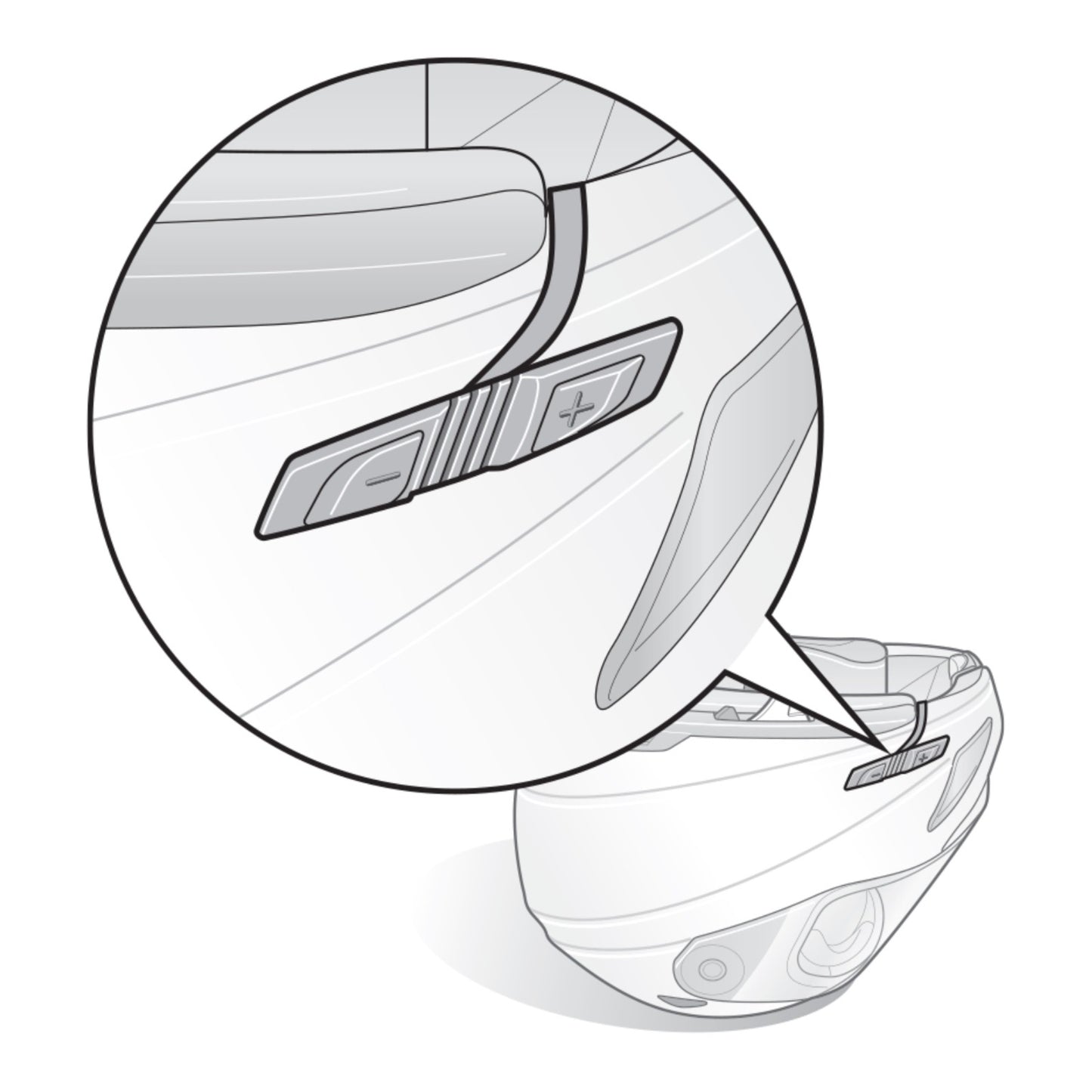 Sena 3S Plus Bluetooth Comm System Universal Microphone Kit