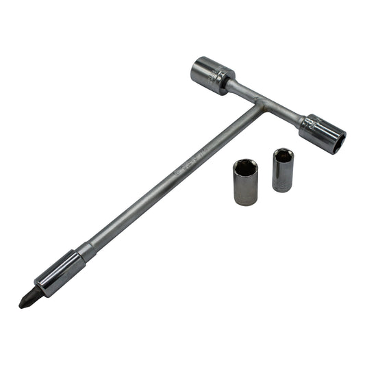 Whites Mini T-Handle Socket Set 6 / 8 / 10 / 12 / 14mm + Phillips #2