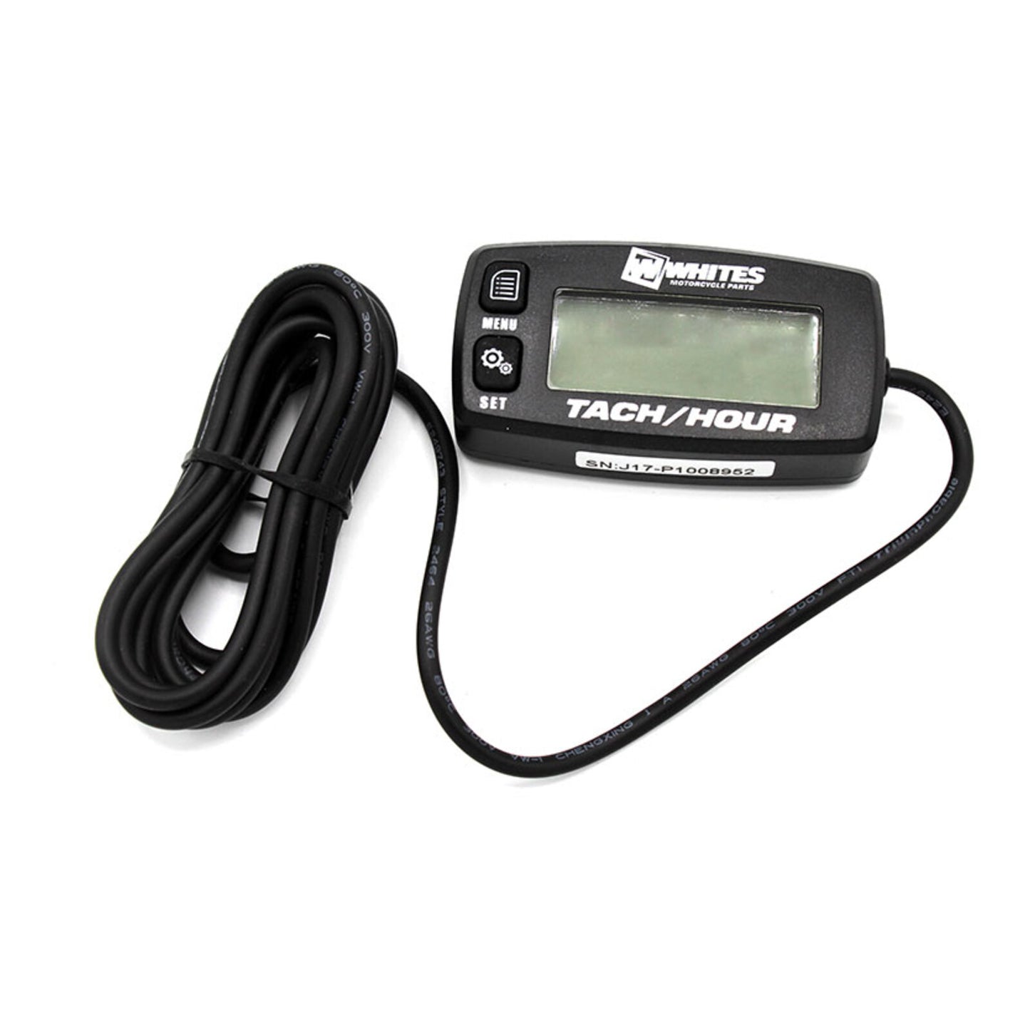WHITES HOUR TACHO METER - BLK