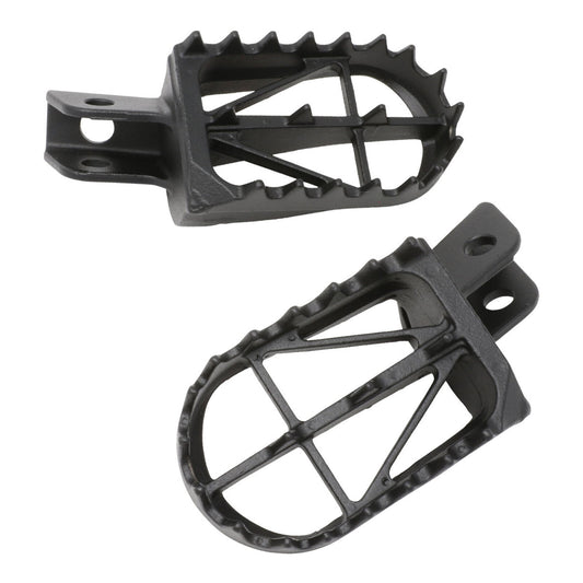 Zeta Wide Foot Pegs CrMo Mid - KLX110 / 110L / DR-Z50 / 70 / 110