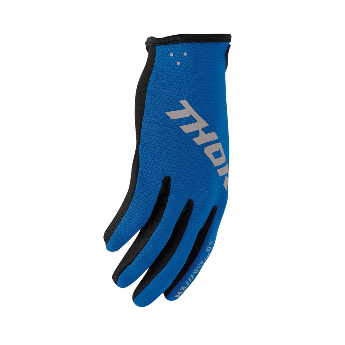 THOR GLOVE RIDEMODE STATIC BLUE