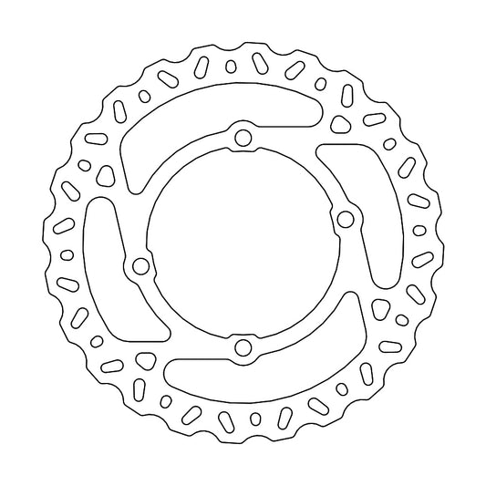 BRAKE DISC REAR & FRONT MOTO MASTER FLAME GAS GAS HUSQVARNA KTM 160MM