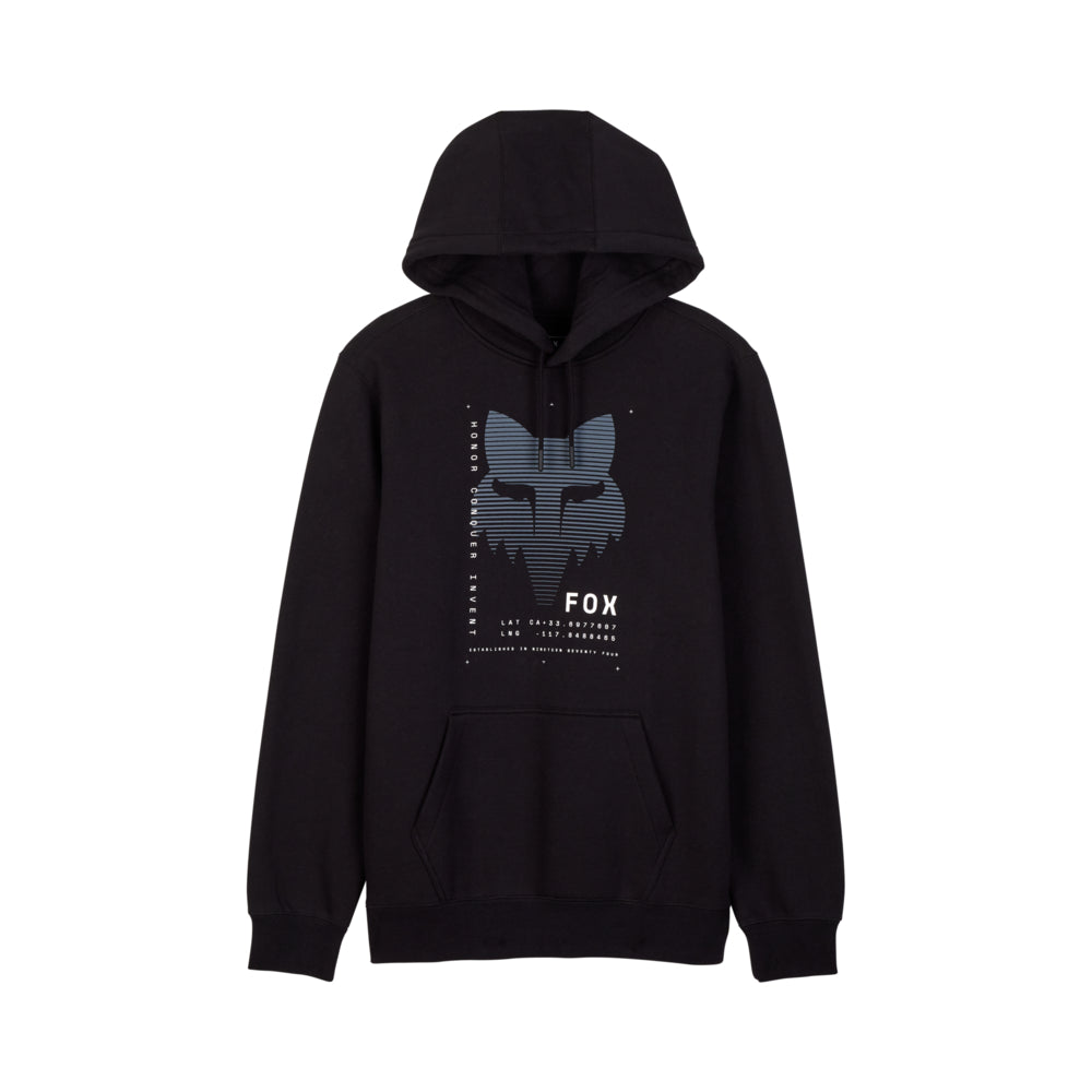 FOX DISPUTE FLEECE PULLOVER HOODY BLACK Timaru Yamaha