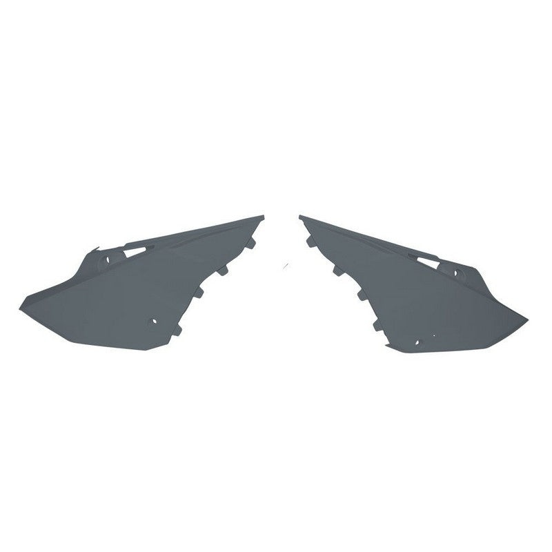 SIDE PANELS ONLY FITS REVOLUTION KIT YAMAHA YZ125 YZ250 02-21 YZ250X 16-21 QUANTUM GREY