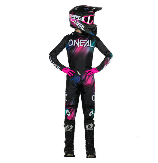 O'Neal 2024 Girls ELEMENT Voltage Pant - Black/Pink