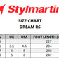 Stylmartin-Dream-size-chart